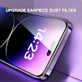 Miniatyrbild 3 av 6: 1-3 st Oleofobisk Beläggning Dammtät Enkel Installation Skärmskydd för IPhone 13 11 16 12 14 15 Pro Max Mini XS XR Glas For iPhone 14 Anti Peeping