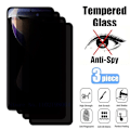 Miniatyrbild 1 av 6: 3 st Anti-Spy Härdat Glas För Xiaomi Redmi Note 11 Pro Plus 10 9 Pro 11S 10S 9T 8 8T Sekretess Skärmskydd För Redmi 10 5G Redmi Note 8T 3 pieces