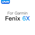 Miniatyrbild 1 av 6: 9H Härdat Glas För Garmin Fenix 8 7X 6X Pro 7 6 7S 6S 5 5S Solar AMOLED Skärmskydd Glas Anti-repor Film Tillbehör For Fenix 6X 2 PCS