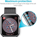 Miniatyrbild 4 av 6: 1-5st Skärmskydd Hydrogel Film för Apple Watch 7 6 SE 5 4 3 2 1 38MM 40MM 41MM 42MM 45MM Apple Watch Skärmskydd 4pcs Series123 38mm