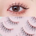 Miniatyrbild 5 av 6: Ny Manga Lashes Mjuka Naturliga Ögonfransar Tjocka Falska Ögonfransar Manga Ögonfransar Daglig Dating Makeup Ögonfransar Lastar Önska Ppy M07