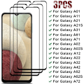 Miniatyrbild 1 av 6: 3 st Härdat Glas För Samsung Galaxy A32 A12 A22 A02S A42 A72 A52 A52S 5G Skärmskydd A41 A11 A21 A21S A31 A51 A71 Glas For A72 3Pcs Black