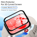 Miniatyrbild 2 av 6: Skärmskydd för Huawei Watch Fit 3 3D Böjt Skärmskydd för Huawei Watch Fit3 Ultra-HD Fulltäckande Skyddsfilm 3Pcs For Huawei Fit 3