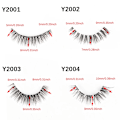 Miniatyrbild 5 av 6: Lashes 3/10 Par Half Lashes Katt Öga Naturliga Långa Snor 3D Mink Ögonfransar Full Remsa Lashes Makeup Förlängning Verktyg 10 pairs-  Y702