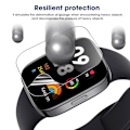 Miniatyrbild 3 av 6: Hydrogel Film för Xiaomi Redmi Watch 3 5 Lite 5 Smartwatch Tillbehör Böjd Mjuk Skärmskydd Klocka 4 3 5 Active Inte Glas 3PCS Redmi Watch 5 Active