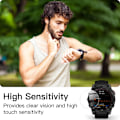 Miniatyrbild 6 av 6: 9H Härdat Glas För Garmin Fenix 8 7X 6X Pro 7 6 7S 6S 5 5S Solar AMOLED Skärmskydd Glas Anti-repor Film Tillbehör For Fenix 7 5 PCS