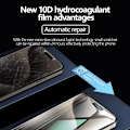 Miniatyrbild 4 av 6: 1-5 st Full Cover Hydrogel Film för iPhone 13 12 11 14 15 16 Pro Max Skärmskydd för iPhone 12 Mini XR XS MAX 7 8 Plus SE For iPhone 13 Pro Hydrogel film