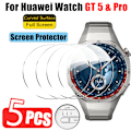 Miniatyrbild 1 av 6: 5 ST Repskyddande Skyddsfilm För GT 5 & Pro Tillbehör Skärmskydd För Huawei Watch GT5 & Pro 46mm 42mm 41mm For GT 5 46mm