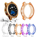 Miniatyrbild 2 av 6: TPU Skyddsfodral för Garmin Fenix 7 7S 7X Smartklocka Klar Färgglad Mjukt Skydd Epix Pro 51mm 47mm 42mm Skal Rose Gold Garmin fenix 7X