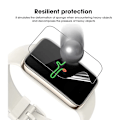 Miniatyrbild 6 av 6: 1-5ST Mjuk film för Xiaomi Mi Band 9 8 Active Tillbehör Böjd Kant Anti-repa Skärmskydd för Xiaomi Redmi band 3 2 2 Pcs For Redmi band 3