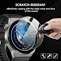 Miniatyrbild 2 av 6: Härdat glas för Huawei Watch GT 2 3 GT2 GT3 Pro 46mm GT Runner Smartwatch Skärmskydd Explosionssäker Film Tillbehör 3PCS For GT Runner