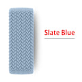 Miniatyrbild 1 av 5: Flätat Solo Loop Armband för Apple Watch 44mm 45mm 42mm 40mm 41mm 46mm Armband correa iwatch Series Ultra 2 10 9 SE 8 7 6 5 Rem Slate Blue SS