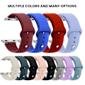 Miniatyrbild 3 av 6: Strap För Apple Klocka Band 40Mm 44Mm 49Mm 45Mm 41Mm 38Mm 42Mm Silikone Bälte Armband Iwate Series Se 9 8 7 6 5 3 Ultra 2 Bandet GemU 38mm 40mm 41mm