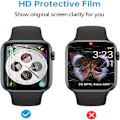 Miniatyrbild 6 av 6: 1-5st Skärmskydd Hydrogel Film för Apple Watch 7 6 SE 5 4 3 2 1 38MM 40MM 41MM 42MM 45MM Apple Watch Skärmskydd 5pcs Series 456 SE 40mm