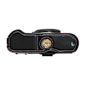 Miniatyrbild 5 av 5: Typ C För Fujifilm X-T50 PU Läder Halvfodral Grepp Digitalkamera Väska Skydd med Öppning Botten Style D