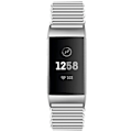 Miniatyrbillede 3 af 5: Type A Moderigtig Smart Watch Remme i Rustfrit Stål med Loop-lukning til Fitbit Charge 3/4/3 SE