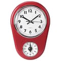 Miniatyrbild 1 av 5: Vintage Wall Clock Large Hanging Clock Home Kitchen Timer