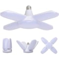 Miniatyrbillede 1 af 5: 1 stk. LED-garagelampe, 60W LED-garageloftbelysning, høj og lav bugt deformerbar justerbar pære 6000LM 6000K