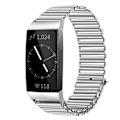 Miniatyrbillede 2 af 5: Type A Moderigtig Smart Watch Remme i Rustfrit Stål med Loop-lukning til Fitbit Charge 3/4/3 SE