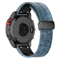 Pikkukuva 1 / 5: Tyyppi H Garmin Fenix 7/Forerunner 965/955/945/935 kellon ranneke musta solki 22mm Camouflage Style H
