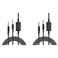 Pikkukuva 1 / 5: 2X Kuulokekaapeli, 2.0M Inline Mute -kaapeli /A40-pelikuulokkeille