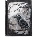 Miniatyrbillede 1 af 5: 3D Relief Notebook Journal Writing Embossed Notebook Journal Handmade Daily Notepad Antique Travel Diary(7.3\" x 5.1\" (Sort-krage)