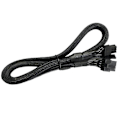 Pikkukuva 2 / 5: 2 kpl 8-PIN - 8-Pin (6+2) PCIE VGA Virtalähdekaapeli Flex & 1 kpl PCIe 6Pin Uros - 4 SATA Virtalähdekaapeli