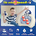 Miniatyrbild 3 av 5: Handhållen spel för barn 6-8, Pop Fidget Game Toys, Quick Push Game, Bubble Stress Pop Light Up Game, Mini Games Sensory Toys