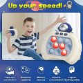 Miniatyrbillede 3 af 5: Håndholdt spil til børn 6-8, Pop Fidget-spil, Hurtigt tryk-spil, Boble-stress Pop Light Up-spil, Mini-spil Sensoriske legetøj
