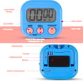 Miniatyrbild 3 av 4: Magnetic Kitchen Timer Clock 4 pcs, Minute Cooking Timer, Digital Minute Countdown Timer, 4 Colors Magnetic Stopwatch for Kitchen Cooking
