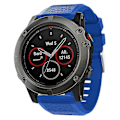 Miniatyrbillede 4 af 5: Type D KALEBO LKLB-HWGJ-001 til Garmin Fenix 6X/Fenix 7X/Instinct 2X Smart Watch Band QuickFit Style H