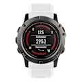Miniatyrbillede 5 af 5: Type D KALEBO LKLB-HWGJ-001 til Garmin Fenix 6X/Fenix 7X/Instinct 2X Smart Watch Band QuickFit Style B