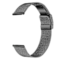 Miniatyrbillede 2 af 3: Type A Til Garmin Vivoactive 3/Vivoactive 3 Music Metal Rustfrit Stål Rem 20mm Milanesisk Mesh