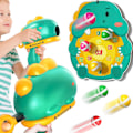 Miniatyrbild 1 av 5: Utomhusleksaker presenter för 3 4 5 6 år gamla pojkar barn, dinosaurie utomhusspel piltavla leksaker för barn födelsedag för 3 4 5 6 år gamla pojkar barn