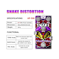 Miniatyrbild 3 av 5: AP-506 Gitarr Effekt 12 Zodiac Series Snake Distortion Gitarrpedal Effekt Distortion Pedal Gitarr