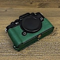 Miniatyrbillede 3 af 5: Type C PU Læder Kamerataske til Nikon ZF med Batteriåbning og Anti-drop Beskyttelsesetui Style B