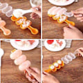 Miniatyrbillede 5 af 5: Rissalatforme Shaker Sushi Maker Form DIY Boldformet Køkkenredskab Rissalat