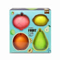 Pikkukuva 1 / 4: FanXin Fruit 3x3x3 Taikakuutio, opettavaisia kuutioleluja lapsille Peach Pear Orange Lemon Set