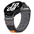 Miniatyrbillede 3 af 4: Til Samsung Galaxy Watch5/Watch 5 Pro/Watch 4/Watch 4 Classic Lærreds Urrem 20mm Loop Rem Style B