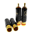 Miniatyrbillede 3 af 5: WBT-0144 Guldbelagt RCA-stik RCA Plug-In Type AV-lyd- og videostik Videostik