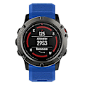 Miniatyrbillede 5 af 5: Type D KALEBO LKLB-HWGJ-001 til Garmin Fenix 6X/Fenix 7X/Instinct 2X Smart Watch Band QuickFit Style H