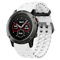 Miniatyrbillede 4 af 5: 26 mm silikonerem til Garmin Fenix 8 51 mm/Enduro 3/Instinct 2X urrem med flere huller Style C