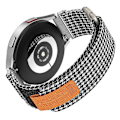 Miniatyrbillede 2 af 4: Til Samsung Galaxy Watch5/Watch 5 Pro/Watch 4/Watch 4 Classic Lærreds Urrem 20mm Loop Rem Style C