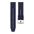 Miniatyrbillede 1 af 5: Type B Universal 22mm Åndbar Vævet Lærreds Udskiftningsrem Justerbar Smartwatch Rem Style D