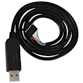 Miniatyrbilde 3 av 5: 6Pin Ft232Rl Ft232-modul for USB til Ttl Uart Seriell Wire Adapter Rs232 Last ned Kabelmodul Led I