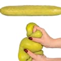 Simulation Cucumber Squishy Stress Relief Toy Realistic Squeeze Fidget Prop Toy A A