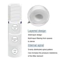 Miniatyrbild 3 av 4: 10-pack Universal Water Filter PP Cotton Filter Element Sediment Water Filter Polypropylene Material, 5 Micron