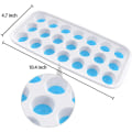 Miniatyrbilde 5 av 5: Silikon isbitform 4 stk, isbitform med lokk og klips isbitbrett isbit, BPA-fri