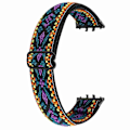 Miniatyrbillede 2 af 5: Type C til Samsung Galaxy Fit3 Urrem Elastisk Nylon Justerbar Smart Urrem Style G