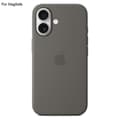 Case for iPhone 16 Plus Compatible with MagSafe, Liquid Silicone, Back [Induction Pop-up] (Grey)